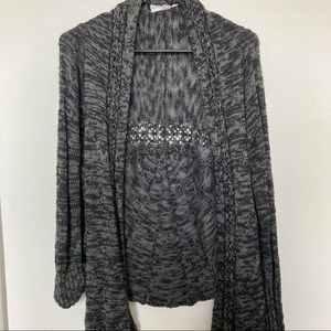 Knox Rose Knitted Grey Cardigan